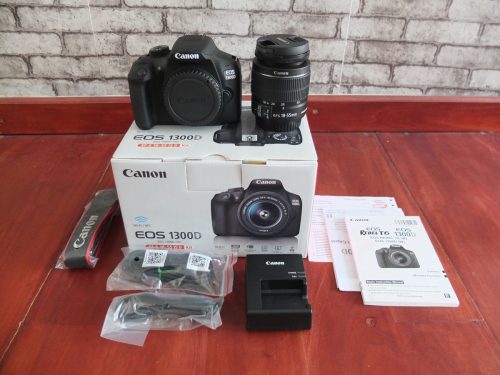 Canon 1300D Wi-Fi Lensa Kit 18-55mm | Jual Beli Kamera Surabaya