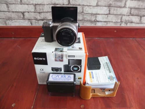 Sony A5100 Lensa 16-50mm OSS Grey | Jual Beli Kamera Surabaya