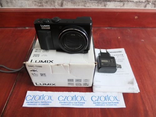 Panasonic Lumix DMC-TZ80 4K Touchscreen Wifi | Jual Beli Kamera Surabaya