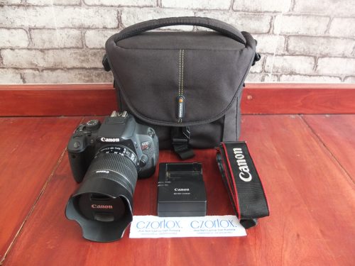 Canon Kiss X7i / 700D Kit 18-55mm STM SC 11.xxx | Jual Beli Kamera Surabaya