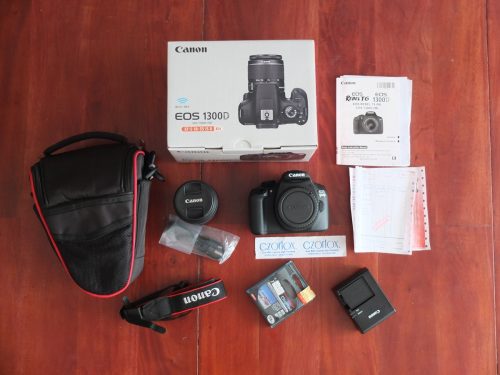 Canon 1300D Wi-Fi Lensa Kit 18-55mm Istimewa | Jual Beli kamera Surabaya