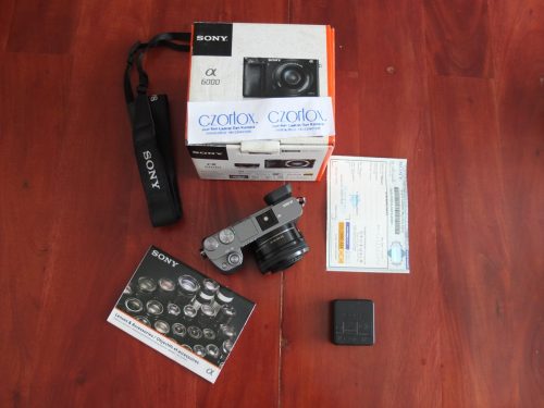 Sony A6000 Lensa 16-50mm OSS Grey Garansi Sampe Juli 2019 | Jual Beli Kamera Surabaya