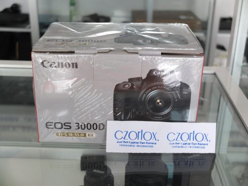 Canon 3000D Kit 18-55mm Buka Segel | Jual Beli Kamera Surabaya