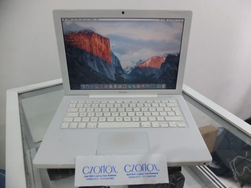 Macbook white C2D NVIDIA 9400 | Jual beli laptop surabaya