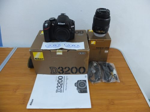 Nikon D3200 Kit 18-55mm DX SC 3.xxx | Jual Beli Kamera Surabaya