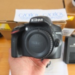 Nikon D3200 kit 18-55mm SC 2xx Dikit Banget | Jual Beli Kamera Surabaya