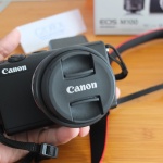 Canon M100 Kit 15-45mm Kondisi Like New Garansi sampe November