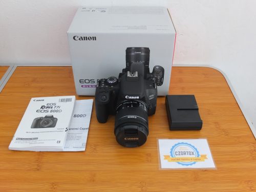 Canon 800D Kit 18-55mm STM Umur 1 Bulan