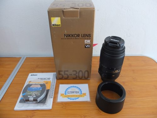 Lensa Nikon Tele AF-S 55-300mm VR LIKE NEW