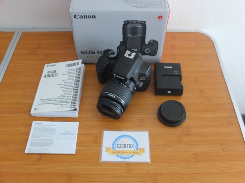Canon 4000D Lensa Kit 18-55mm Umur 3 Bulan