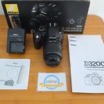 Nikon D3200 Kit 18-55mm VR SC 12.xxx Istimewa