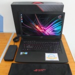 Asus ROG GL703GE Core i7 Ram 8gb SSD NVMe 128gb