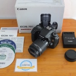 Canon EOS 70d Lensa kit 18-55mm Sc 7.Xxx Istimewa