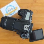 Canon EOS 70d Lensa kit 18-55mm Sc 7.Xxx Istimewa