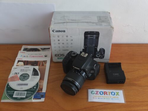 Canon 600D Kit 18-55 mm IS II Mulus