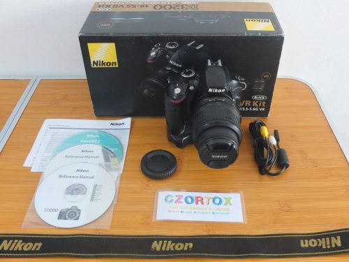 Nikon D3200 Kit 18-55mm VR SC 70.Xxx Istimewa