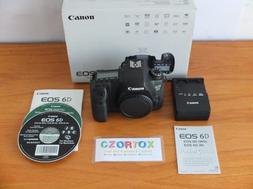 Canon 6D Body Only Non Wifi Mulus