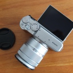 Fujifilm X-A10 Lensa 16-50mm Flip Screen