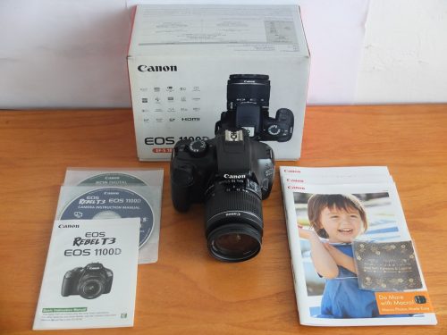 Canon EOS 1100D Lensa kit 18-55mm Murmer