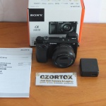 Sony A6000 Lensa 16-50mm OSS Black Like New SC 8 Ratusan