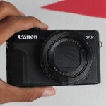 Canon G7X Mark II Flip Touchscreen