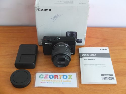 Canon M100 Kit 15-45mm Flip Screen