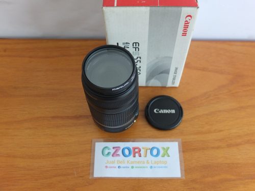 Lensa Canon EFS 55-250 mm IS I Istimewa