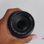 Lensa Tele Canon EF-S 55-250 IS II mm Mulus