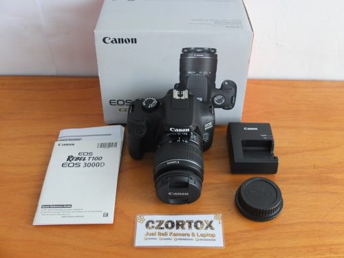 Canon 3000D EF-S Kit 18-55 mm III Mulus