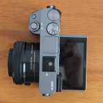 Sony A6000 Lensa 16-50mm OSS Silver Like New SC 600 an