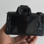 Canon M50 Kit EF-M15-45mm IS STM Umur 1 Bulan Like New