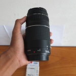 Lensa Canon EF 75-300 mm III Mulus Masih Garansi