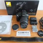 Nikon D3000 Lensa Kit 18-55m SC 6xxx Mulus