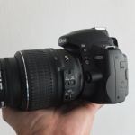 Nikon D3000 Lensa Kit 18-55m SC 6xxx Mulus