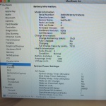 Macbook Air Umur 2 Bulan MQD32 Core i5 Ram 8gb Cycle Count 3
