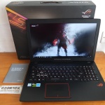 Asus ROG GL553VD Intel Core i7 7700HQ Dual VGA Dual Storage Ram 16 gb