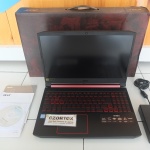 Acer Nitro 5 Ci7-9750H Ram 16gb NVMe 256gb GTX 1650 Garansi Panjang Like New