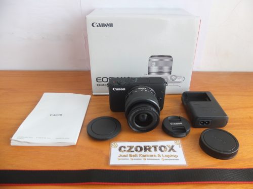 Canon M10 Kit 15-45mm STM Mulus