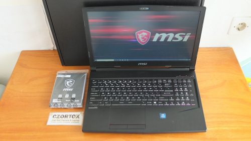 MSI GP63 Core i7-8750H Ram 8gb GTX 1060 6gb Dual Storage + Optane 16GB