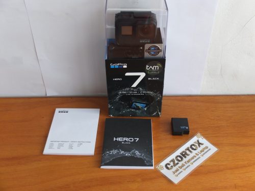 GoPro Hero 7 Action Cam Black Istimewa Like New