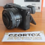 Sony A6000 Lensa 16-50mm OSS Black SC Minim Mulus