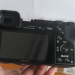 Sony A6000 Lensa 16-50mm OSS Black SC Minim Mulus