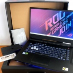 ASUS ROG STRIX G531GD Core i7-9750 SSD 512Gb Nvma GTX 1050 4gb Umur 2 Hari