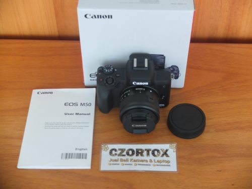 Canon M50 Kit EF-M15-45mm IS STM Umur 1 Hari
