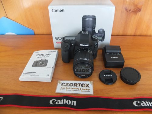 Canon 80D Kit 18-55mm STM Like New