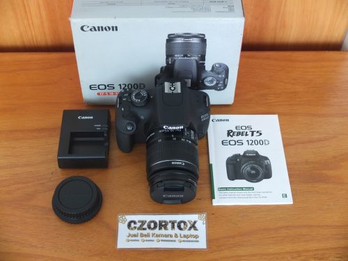 Canon 1200D Lensa Kit 18-55mm  Mulus Istimewa