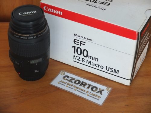 Lensa Canon EF 100mm 2.8 Macro USM