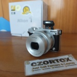 Nikon 1 J5 Lensa Kit 10-30mm Video 4K Sc 1.Xxx