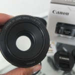 Lensa Canon 50mm F1.8 IS STM Like New