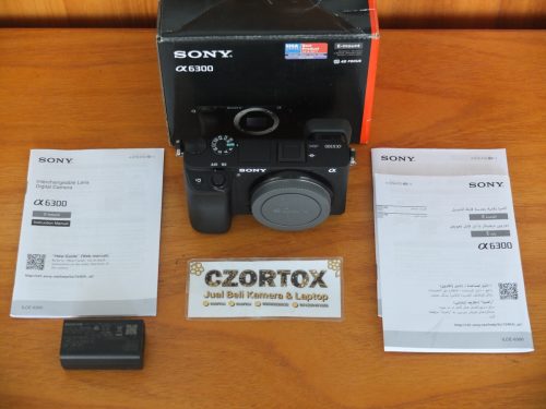 Sony A6300 Os Black Sc 1.Xxx Body Only Like New